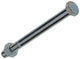 Mack 1017636 - perno mecanico + tuerca acero galvanizado 1 ud m12 x 140 mm | 10 piezas