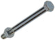 Mack 1017637 - perno mecanico + tuerca acero galvanizado 1 ud m12 x 160 mm | 10 piezas