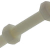 Mack 1017643 - tapbout + moer nylon 5 st m6 x 40 mm | 10 stuks