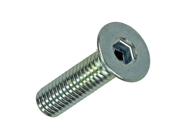 Mack 1017656 - perno hexagonal chapado. condición de cabeza 12 piezas m4x16 | 10 piezas