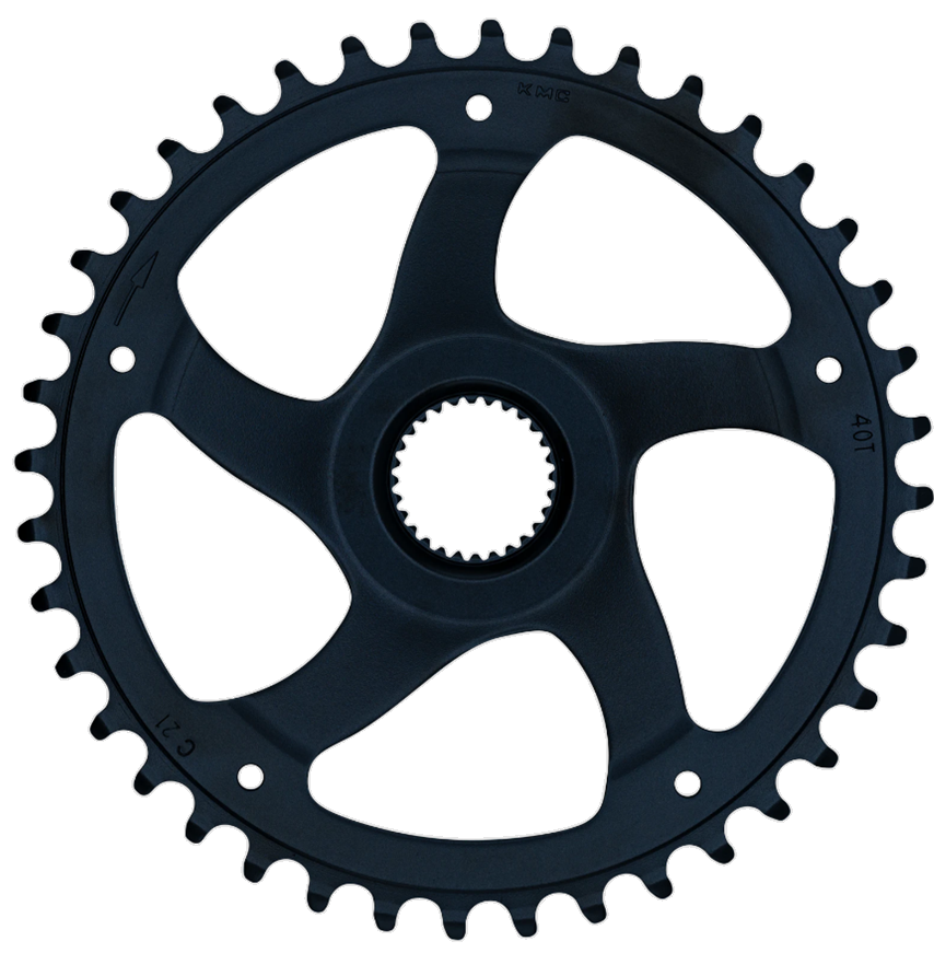 Cadena Top Gen 4 Super estrecho 40T 52.0 mm negro