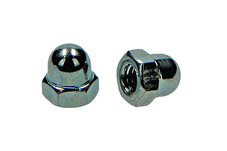 Mack 1017690 - tuerca ciega hexagonal acero galvanizado 10 piezas m4 | 10 piezas