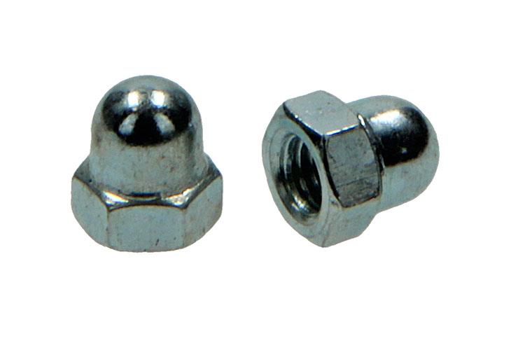 Mack 1017691 - tuerca ciega hexagonal acero galvanizado 8 piezas m5 | 10 piezas