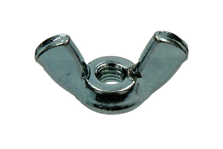 Mack 1017696 - tuerca de mariposa acero galvanizado 6 piezas m4 | 10 piezas