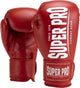 Guantoni da boxe super pro da combattimento (kick)boxing rossi bianchi 10 once