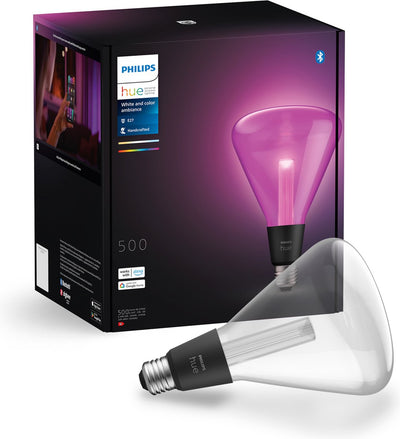 Triangolo guida luce Philips hue - luce bianca e colorata - E27