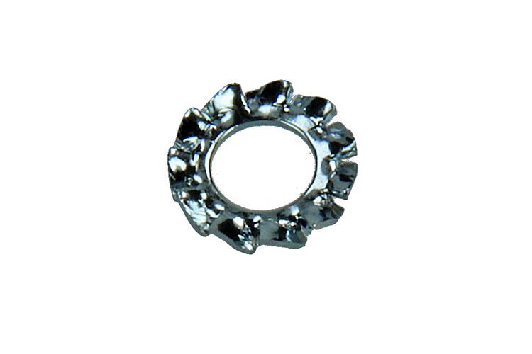 Mack 1017748 - arandela elástica dentada acero galvanizado 30 piezas m5 | 10 piezas
