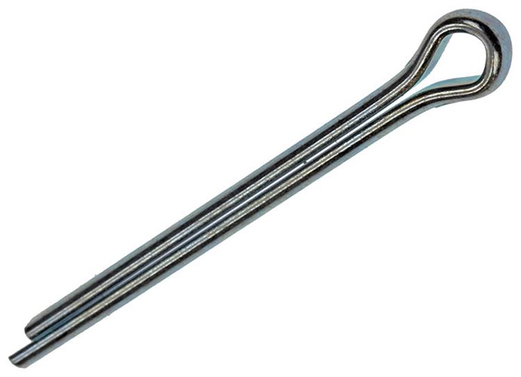 Mack 1017765 - pasador de chaveta acero galvanizado 12 piezas 3,2 x 40 mm | 10 piezas
