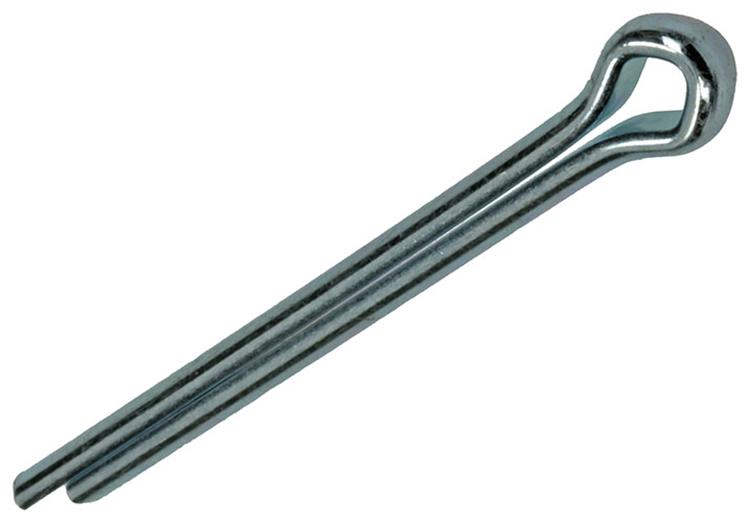 Mack 1017767 - pasador de chaveta acero galvanizado 8 piezas 4,0 x 50 mm | 10 piezas