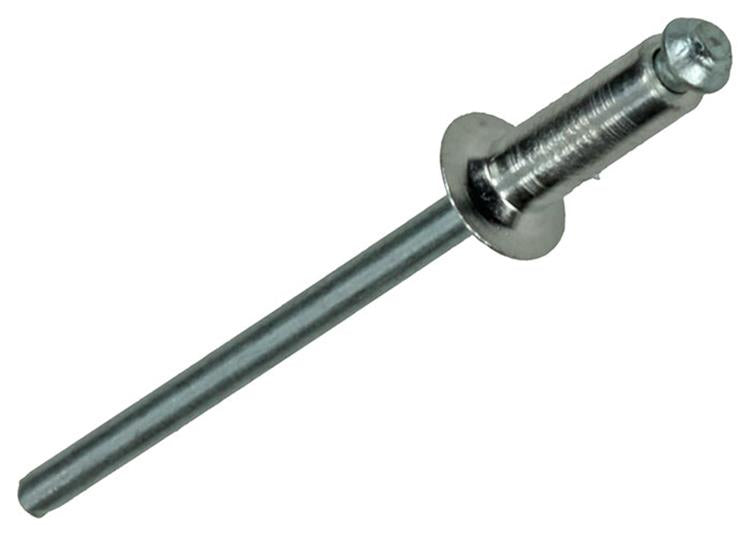 Mack 1020295 - 36 grapas ciegas aluminio 3,2x10mm | 10 piezas