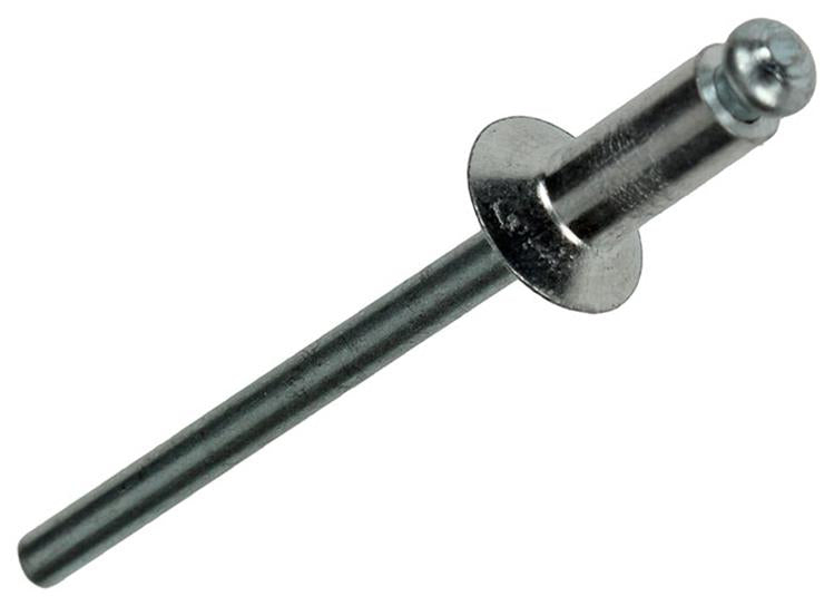 Mack 1020298 - 33 grapas ciegas aluminio 4.0x10mm | 5 piezas