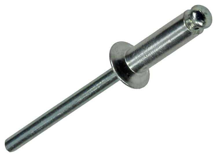 Mack 1020300 - 26 grapas ciegas aluminio 4.0x14mm | 5 piezas