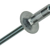 Mack 1020306 - 16 grapas ciegas aluminio 4,8x18mm | 5 piezas