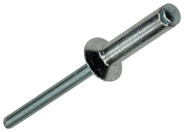 Mack 1020307 - 15 grapas ciegas aluminio 4,8x20mm | 5 piezas