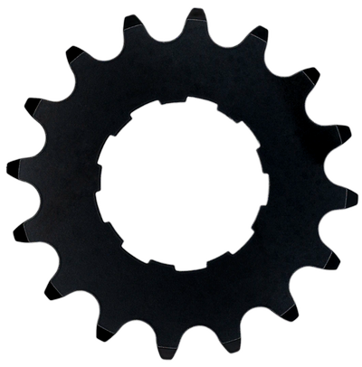 KMC Gear 16t trasero trasero nuvinci negro