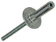 Mack 1020310 - 10 grapas ciegas aluminio cabeza ancha 4.8x16mm | 5 piezas