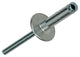 Mack 1020311 - 9 grapas ciegas aluminio cabeza ancha 4,8x20mm | 5 piezas
