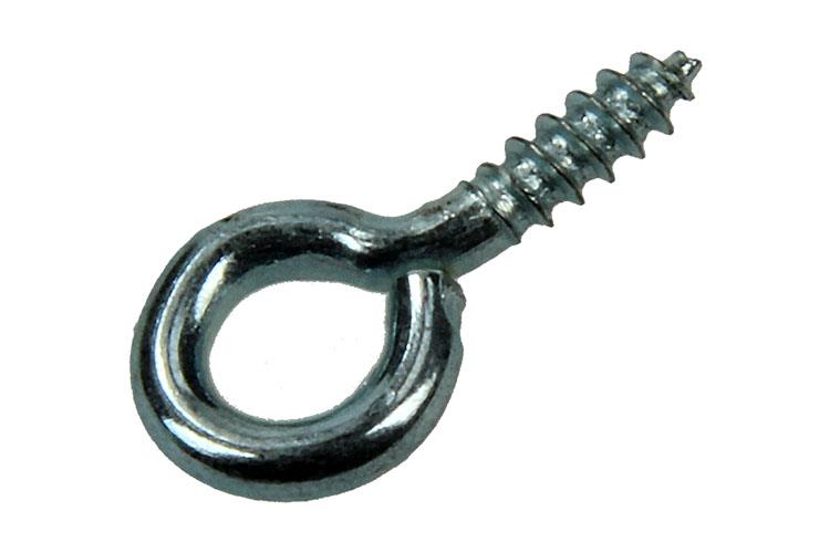Mack 1017768 - ojo de tornillo acero galvanizado 20 piezas 2,2 x 10 mm | 10 piezas