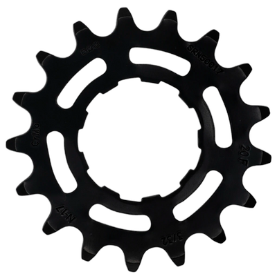 KMC Enviolo tandwiel 17T, Zwart