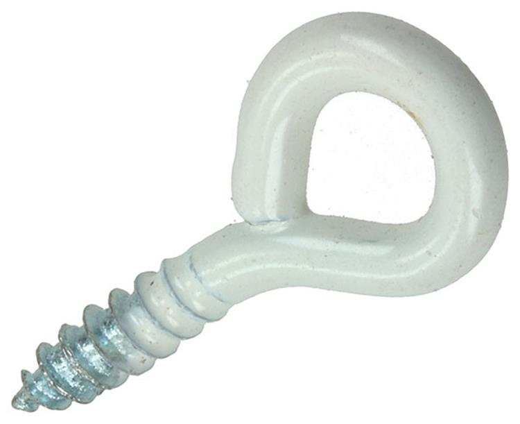 Mack 1017783 - ojo de tornillo acero blanco 10 piezas 2,5 x 12 mm | 10 piezas