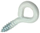 Mack 1017783 - ojo de tornillo acero blanco 10 piezas 2,5 x 12 mm | 10 piezas
