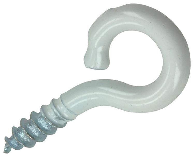 Mack 1017784 - ojo de tornillo acero blanco 7 piezas 3,0 x 16 mm | 10 piezas