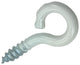 Mack 1017784 - ojo de tornillo acero blanco 7 piezas 3,0 x 16 mm | 10 piezas