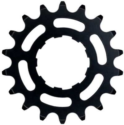 KMC Enviolo tandwiel 18T, Zwart