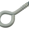 Mack 1017785 - ojo de tornillo acero blanco 5 piezas 3,5 x 20 mm | 10 piezas