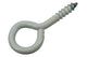 Mack 1017785 - ojo de tornillo acero blanco 5 piezas 3,5 x 20 mm | 10 piezas