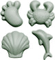 Moldes de arena Scrunch - verde - plegables - reciclables
