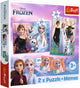 Puzzle Trefl Disney Frozen 2 principesse nella loro terra - gioco memo 2in1.