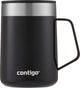 Contigo contingo streeterville desk mug, geïsoleerde roestvrij stalen thermoskoffiebeker met handgreep en deksel, houdt koffie en thee tot 5 uur warm, ideaal voor zowel kantoor als thuis, 410 ml | licorice