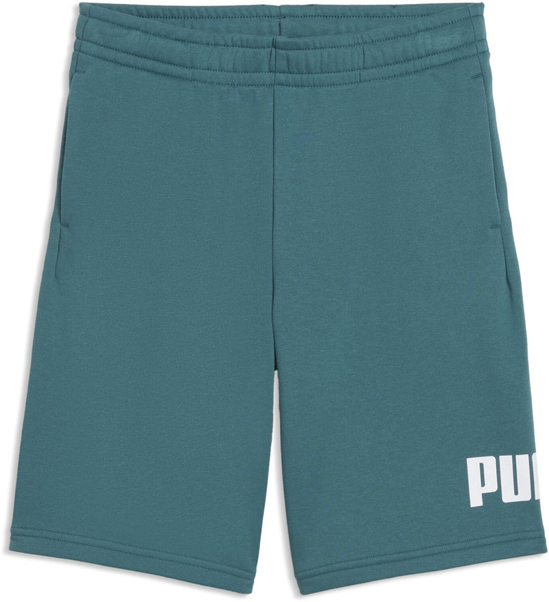 Puma ess no. 1 logo shorts tr b pantalones unisex - hielo esmeralda