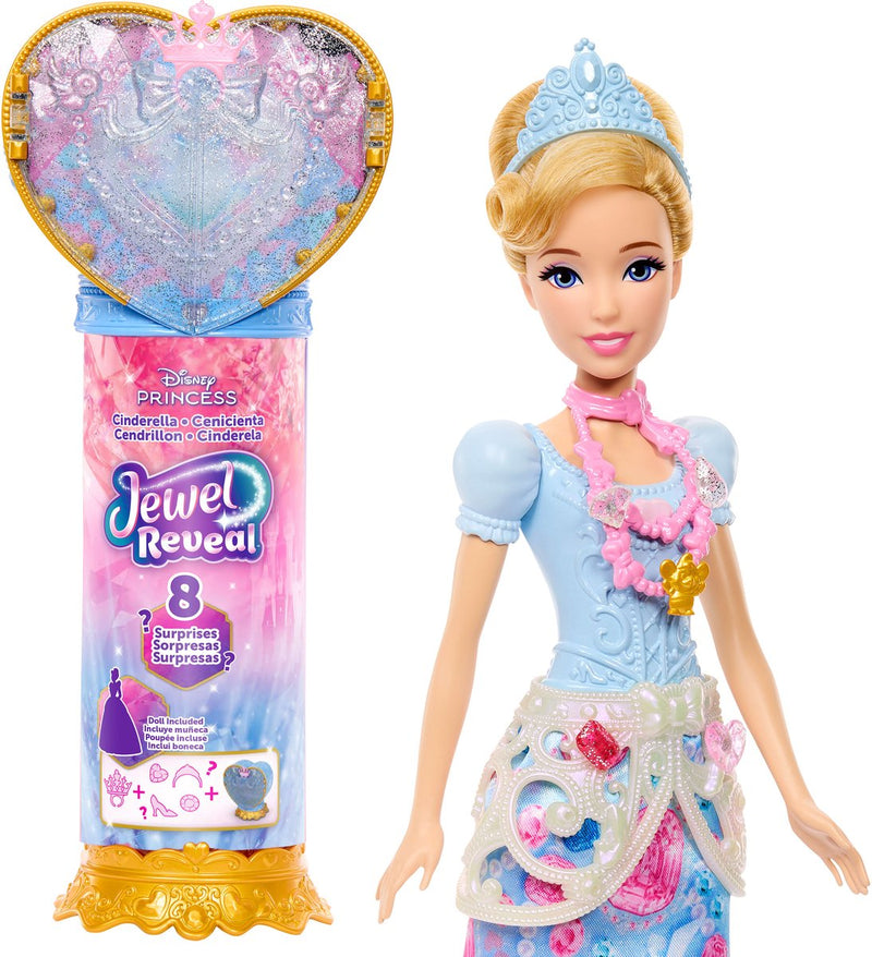 Mattel Disney Princesa Joya Revelar Cenicienta - muñeca de moda