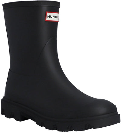 Stivali da pioggia unisex Hunter Downpour short boot - neri