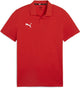Puma teamgoal casuals polo heren sportshirt - red- white