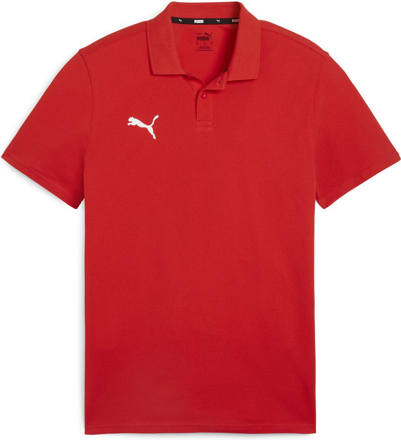 Polo sportiva da uomo Puma teamgoal casuals - rossa-bianca