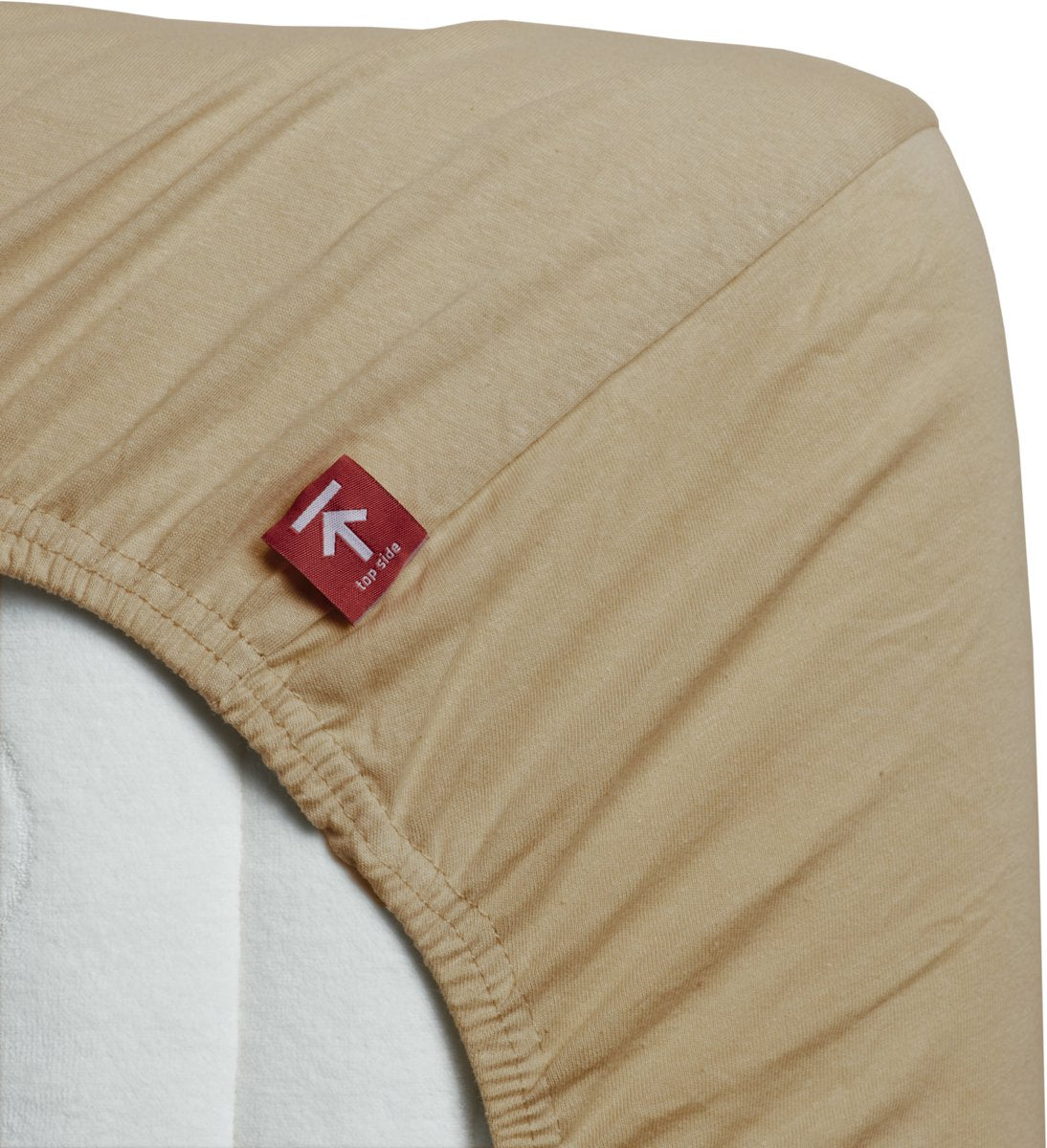 Beddinghouse - jersey - topper hoeslaken - 180x220 cm - camel