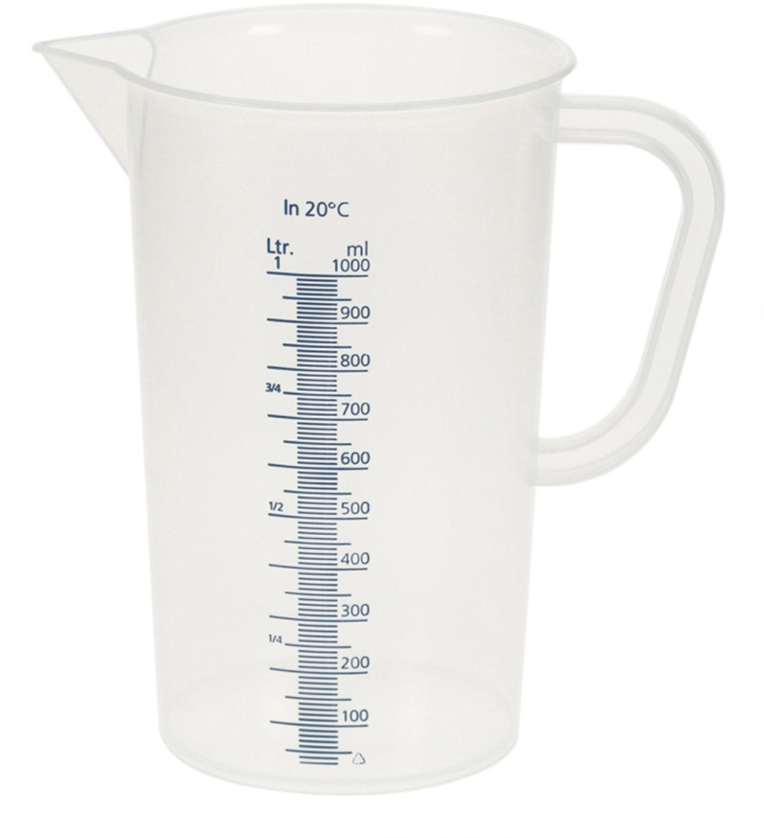 Misurino Vitlab da 500 ml: trasparente e resistente