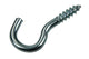 Mack 1017795 - gancho de tornillo acero galvanizado 18uds 2,5 x 12 mm | 10 piezas