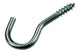 Mack 1017797 - gancho de tornillo acero galvanizado 10uds 3,5 x 20 mm | 10 piezas