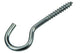 Mack 1017803 - gancho de tornillo acero galvanizado 4uds 5,0 x 50 mm | 5 piezas