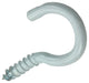Mack 1017806 - gancho de tornillo acero blanco 7 piezas 3,0 x 16 mm | 10 piezas