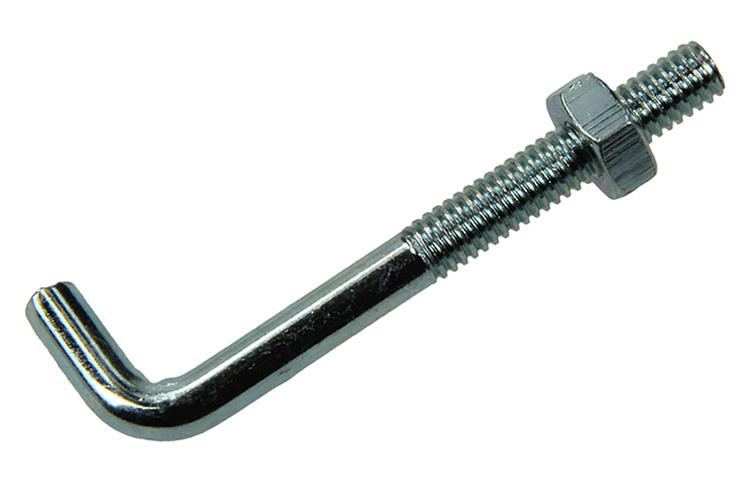 Mack 1017834 - tornillo pulgada métrico + tuerca acero 5 piezas m4 x 40 mm | 10 piezas