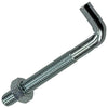 Mack 1017836 - tornillo pulgada métrico + tuerca acero 3 piezas m6 x 60 mm | 10 piezas