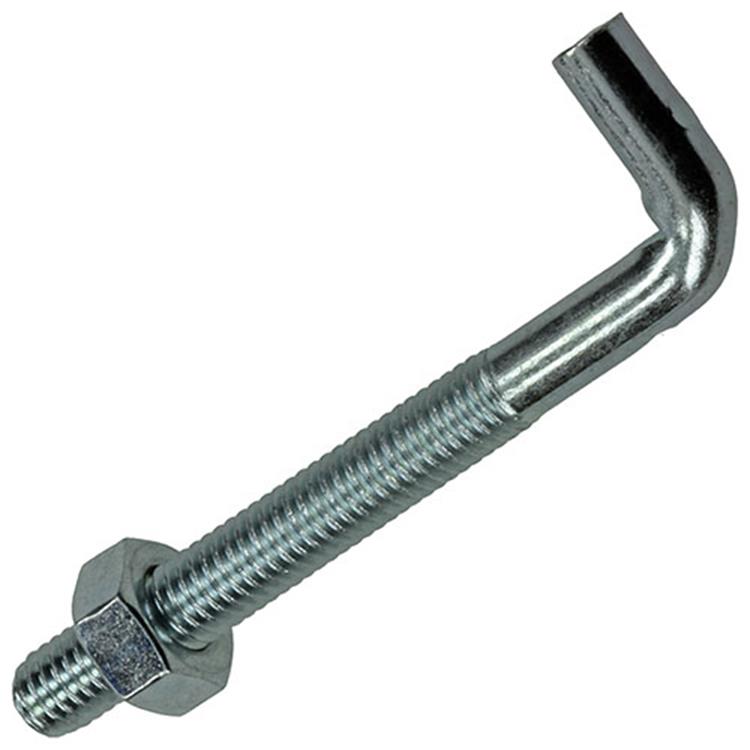 Mack 1017836 - tornillo pulgada métrico + tuerca acero 3 piezas m6 x 60 mm | 10 piezas