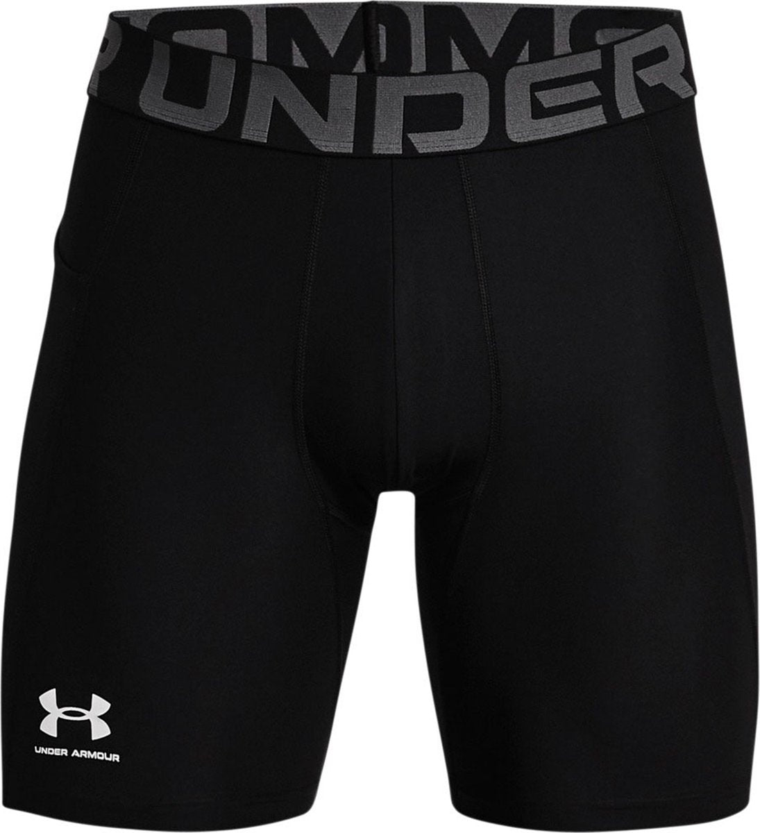 Pantaloni sportivi da uomo Under Armour UA HG Armor Shorts-BLK - Nero - Bianco