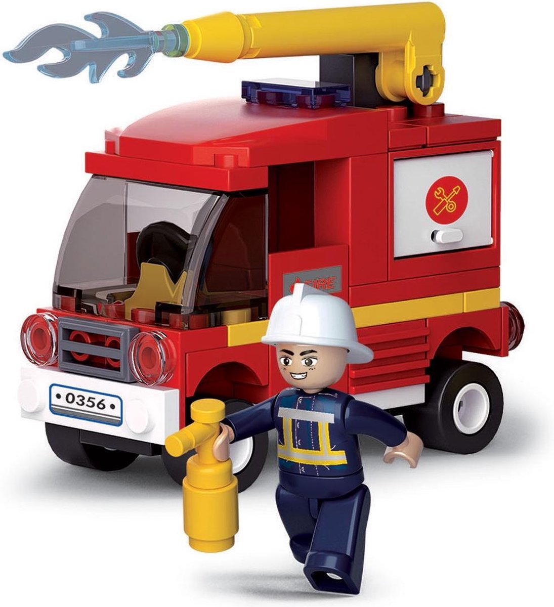 Sluban fire brigade small tanker sprayer
