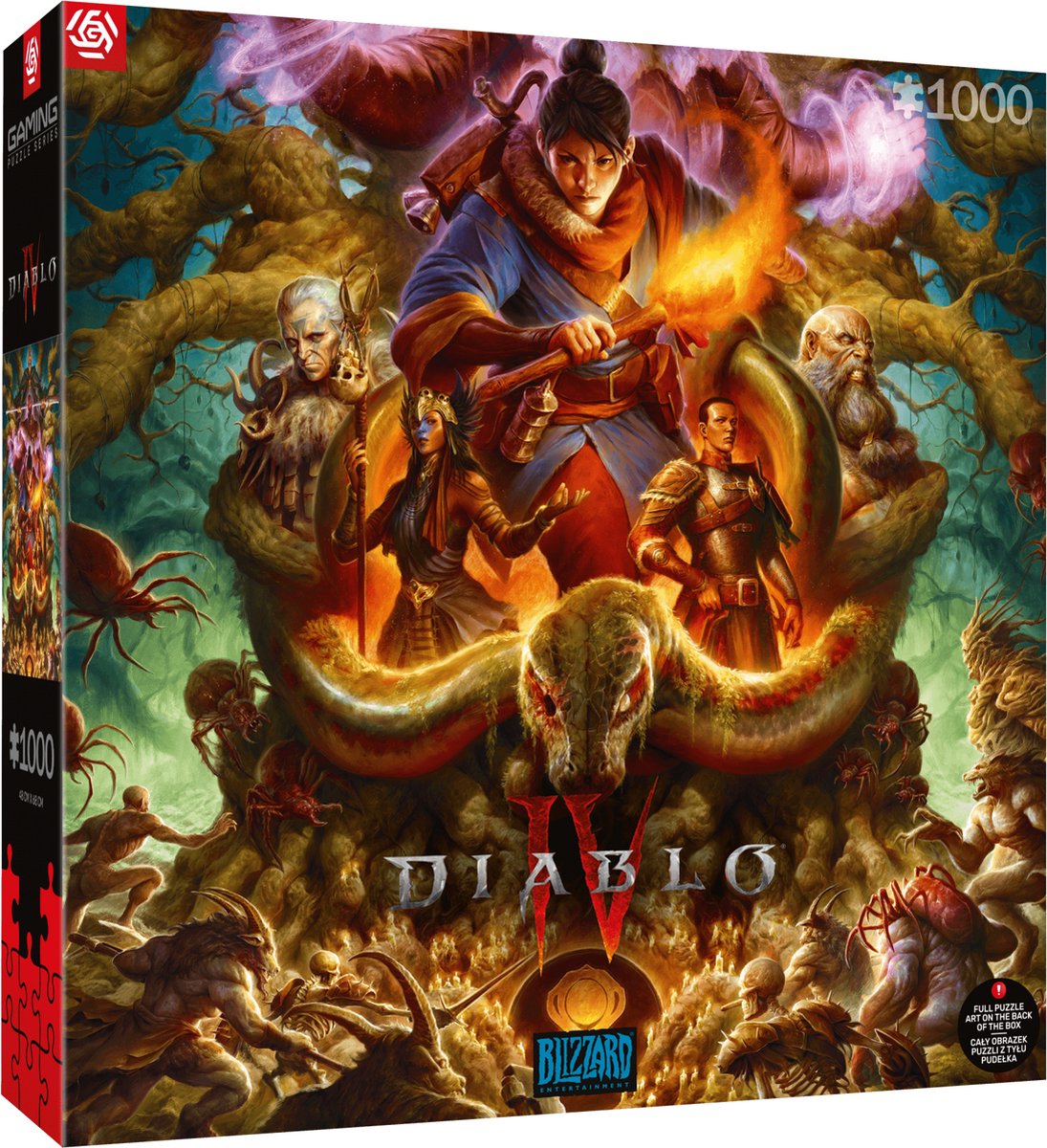 Buen botín - rompecabezas diablo iv horadrim - 1000 piezas